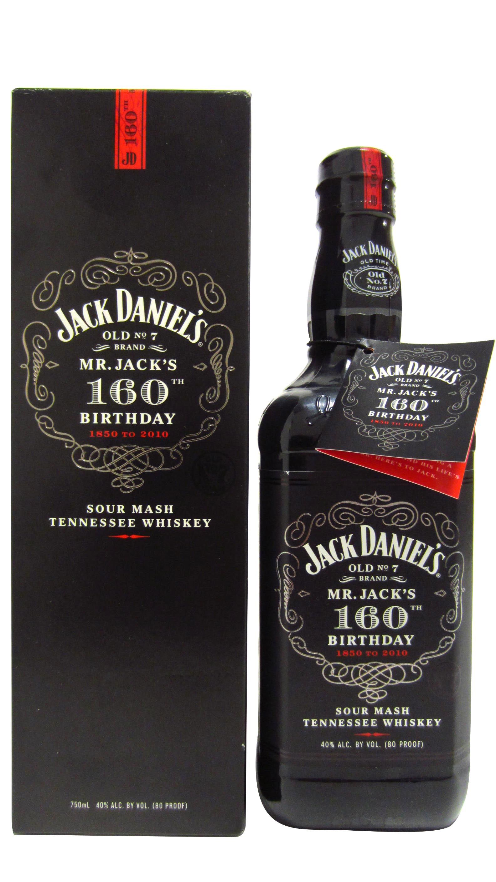 Jack Daniel S 160th Birthday Jack Daniels Bottles Jac vrogue.co