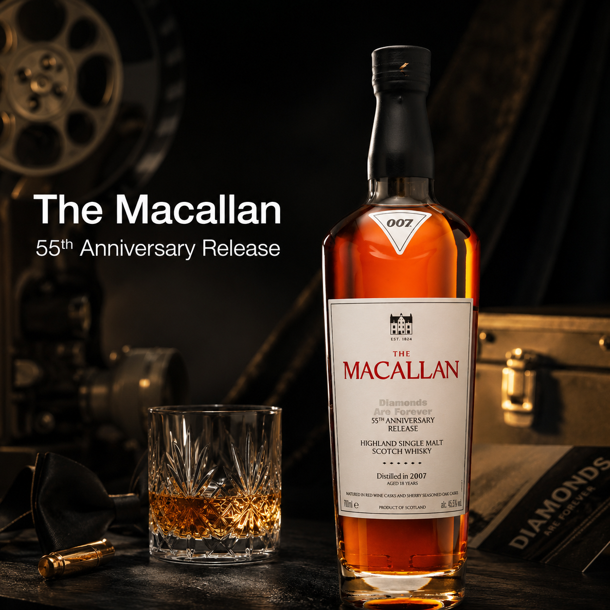 the macallan Diamonds Are Forever Release