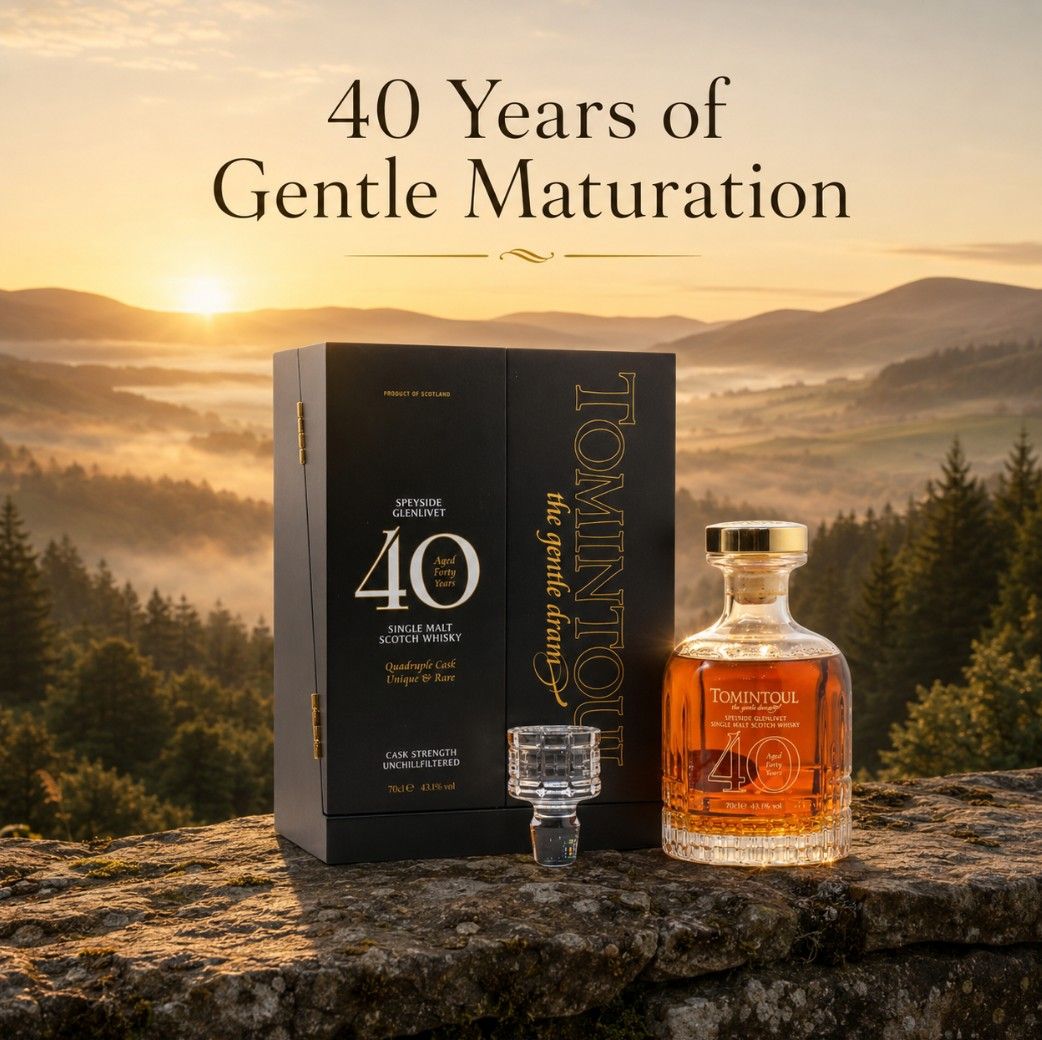 Tomintoul 40 Year Old: Four Exceptional Casks, One Extraordinary