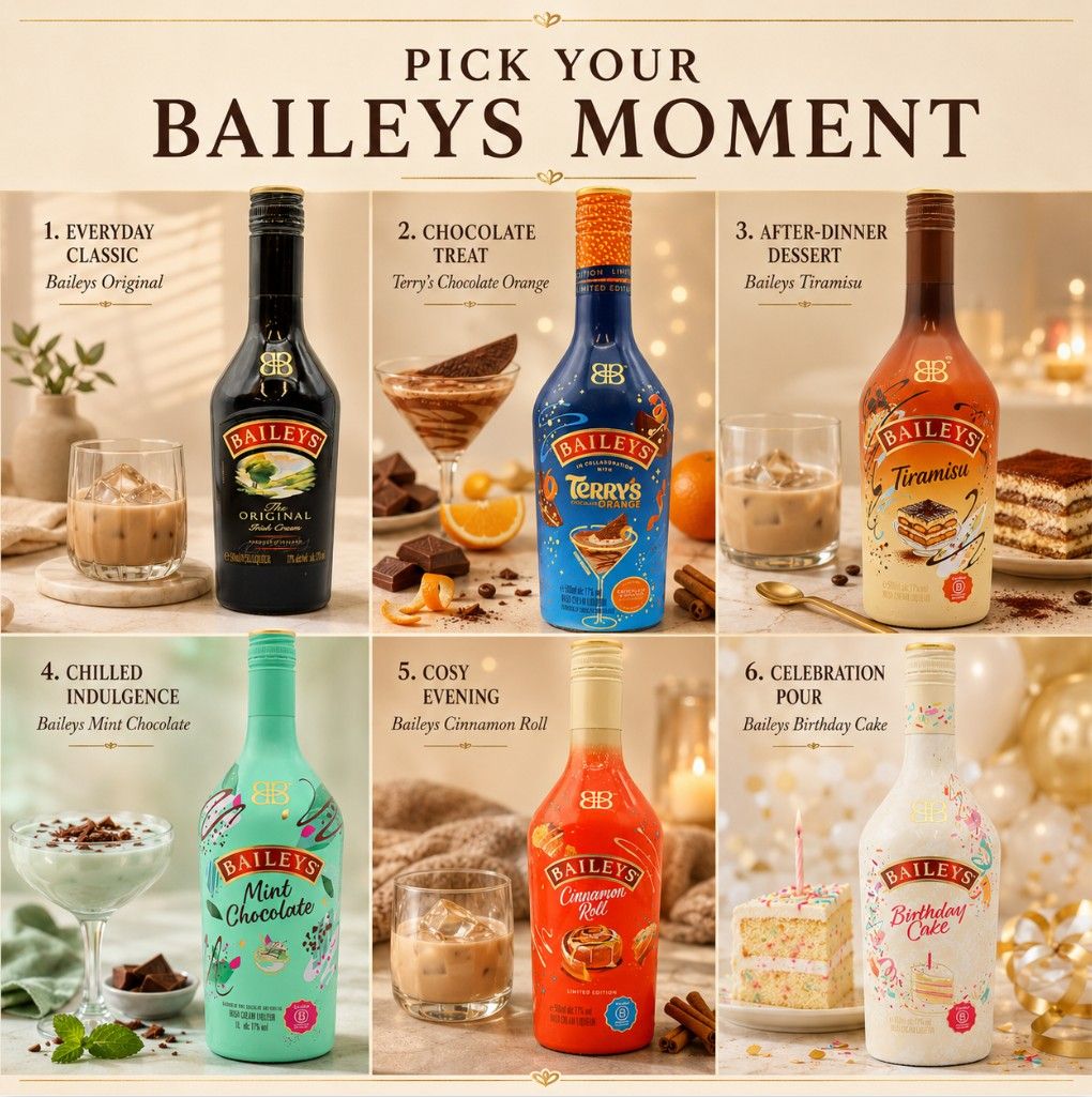 Baileys Flavours Guide