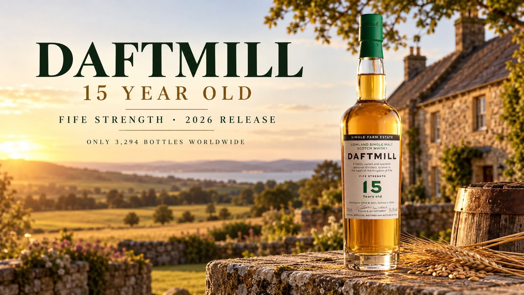 Daftmill 15 Year Old Fife Strength 2026