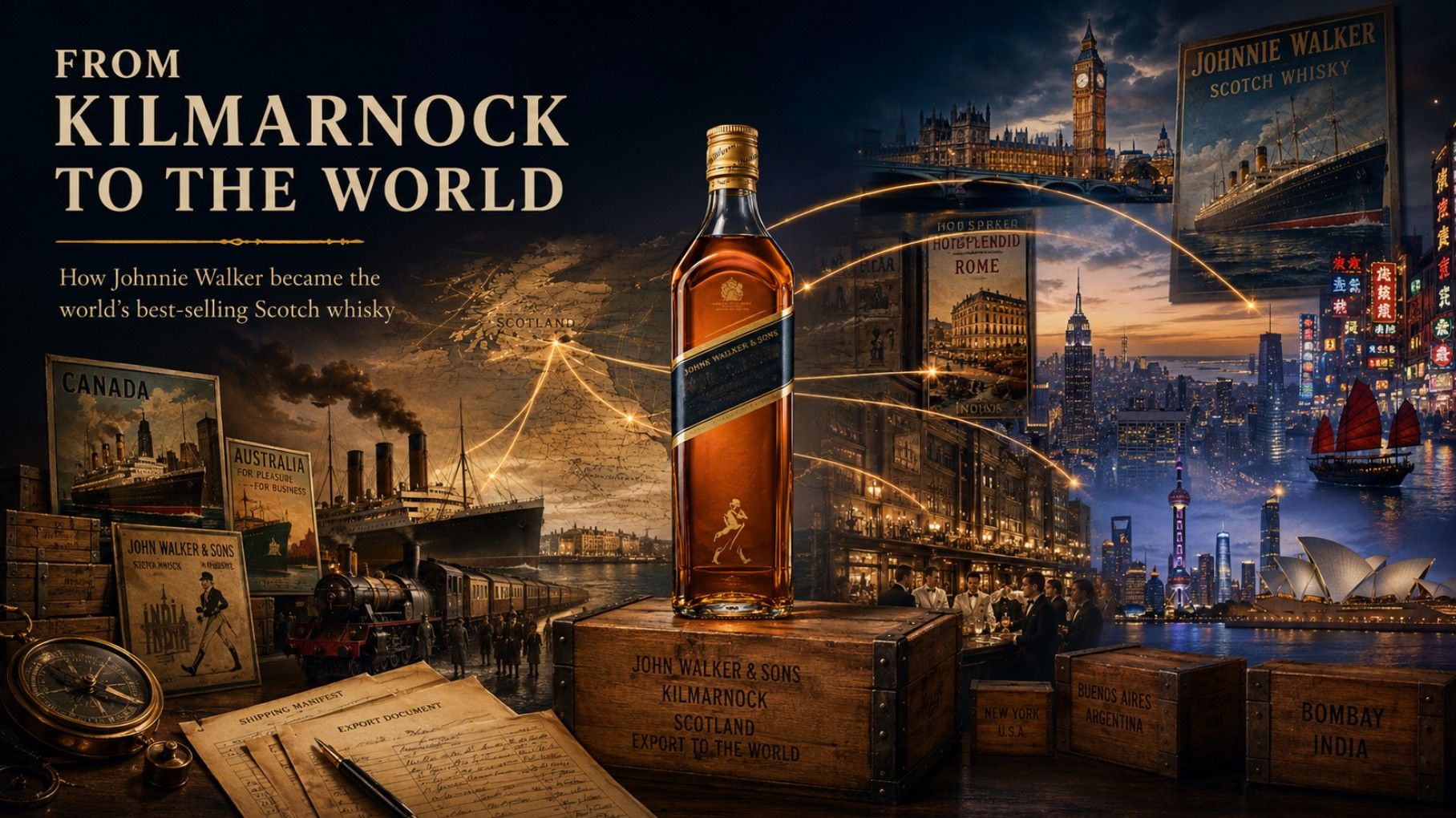 Complete History of Johnnie Walker