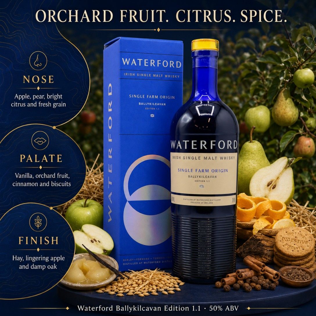 Waterford Ballykilcavan 1.1 Irish Whiskey