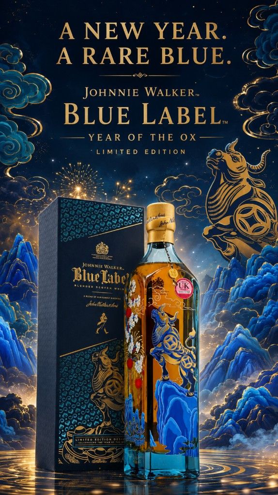 Johnnie Walker Blue Label Year of the Ox 2021