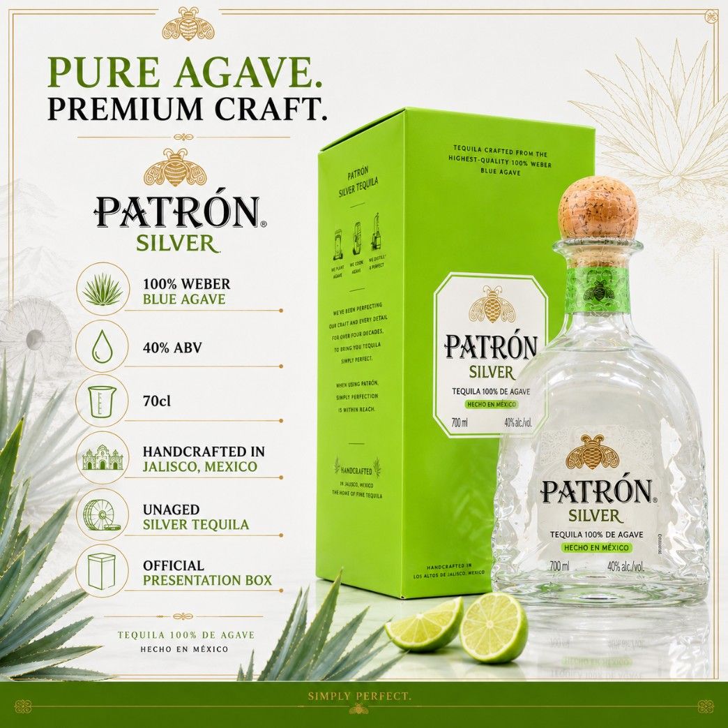 Patrón Silver Tequila