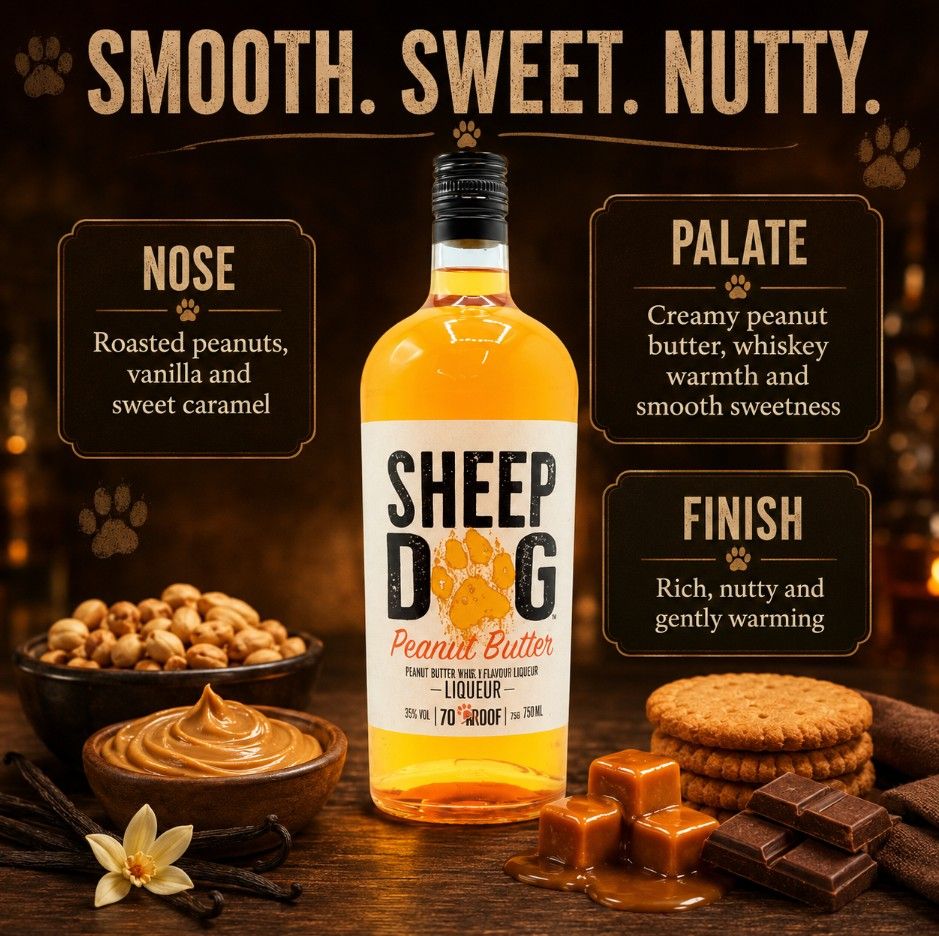 Sheep Dog Peanut Butter Whisky Liqueur