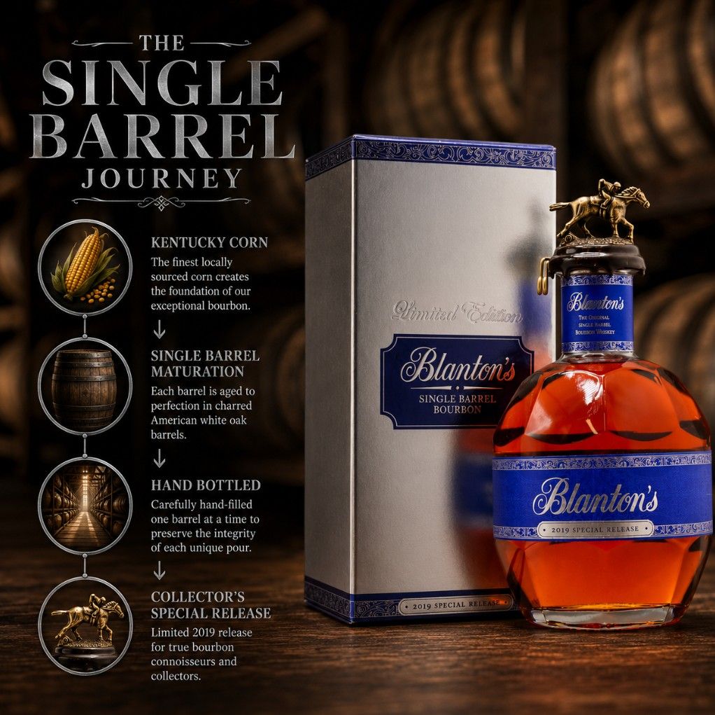 Blanton’s Blue Label 2019 Barrel 291