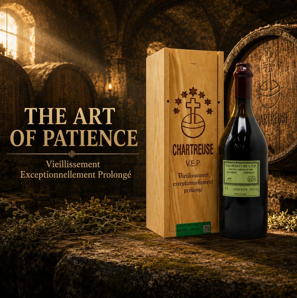 Chartreuse Green V.E.P. 2024 Liqueur 1 Litre | HTFW