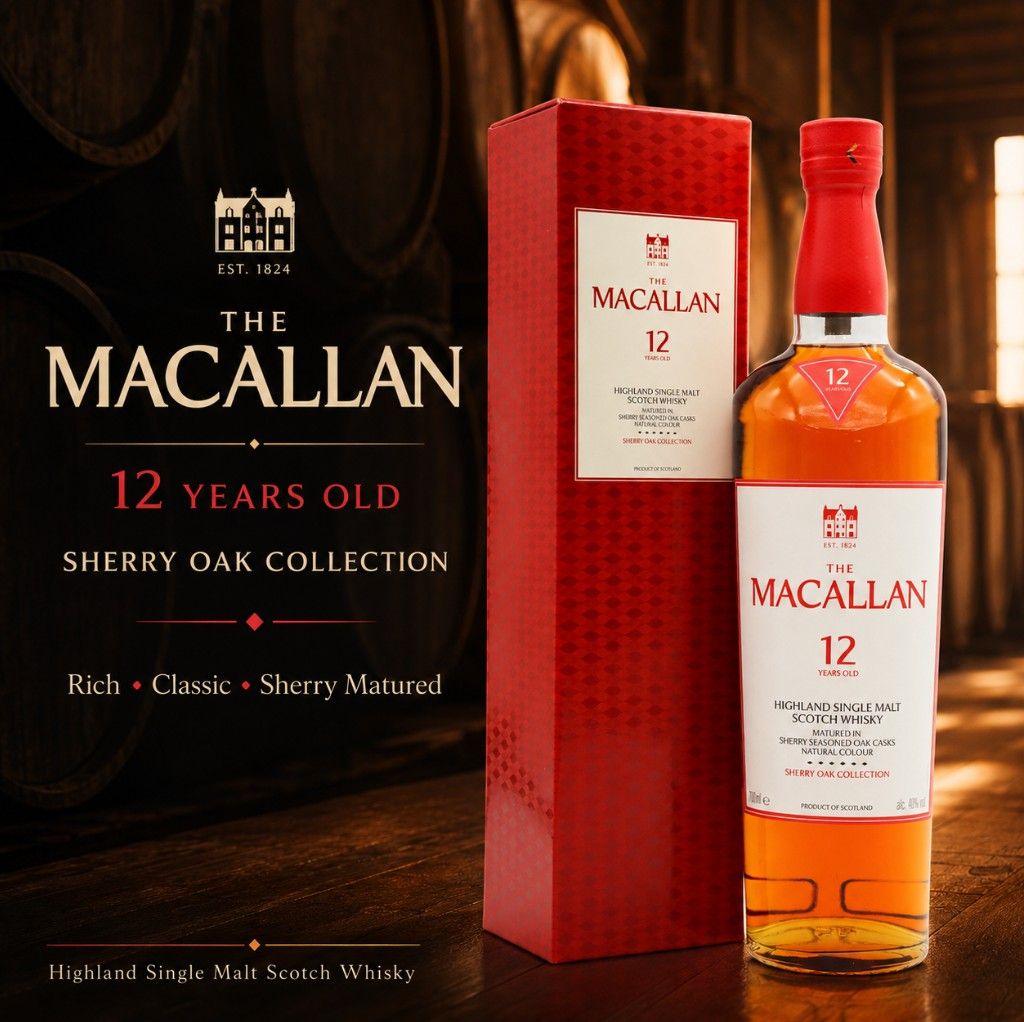 Macallan Sherry Oak 12 Year Old