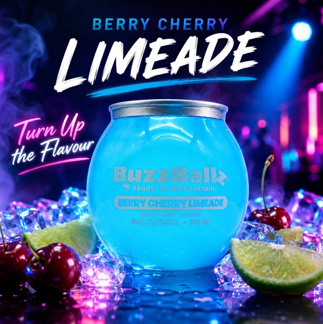 Buzzballz Berry Cherry Limeade