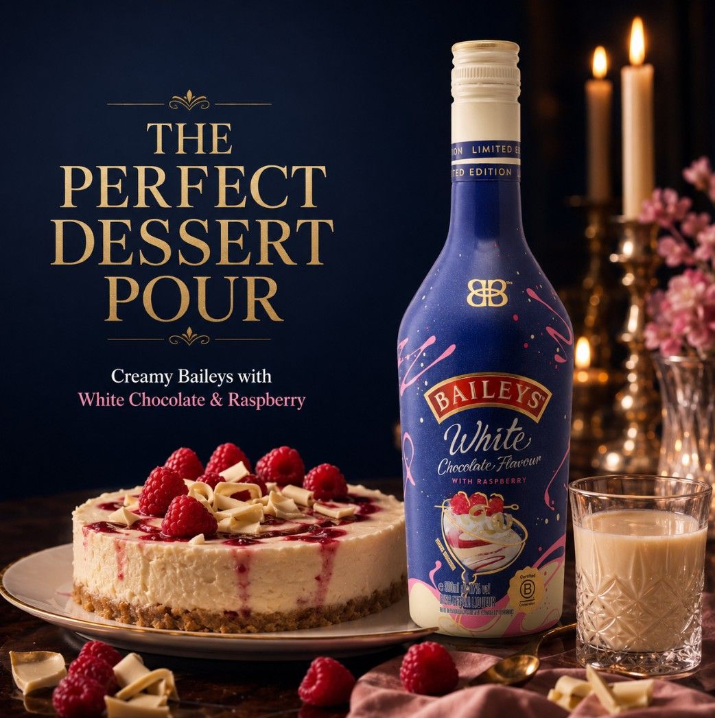 Baileys White Chocolate & Raspberry