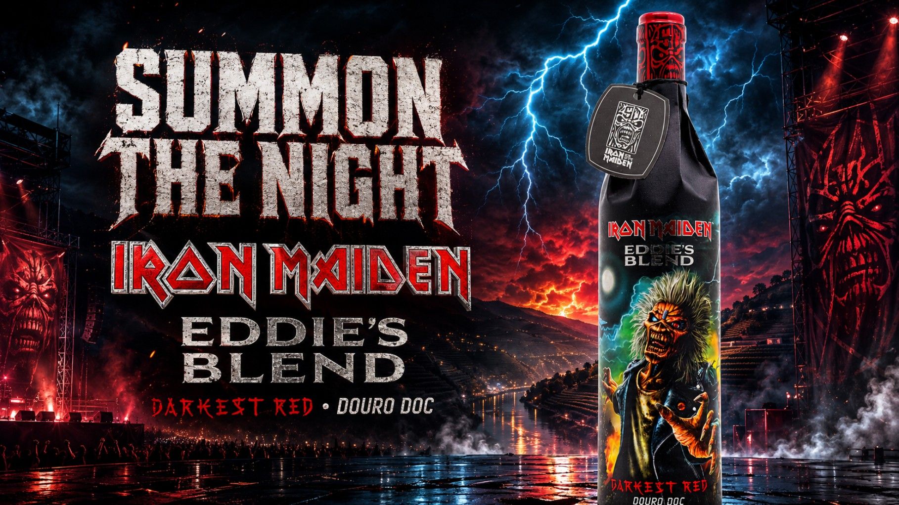 Iron Maiden Eddie’s Blend Darkest Red