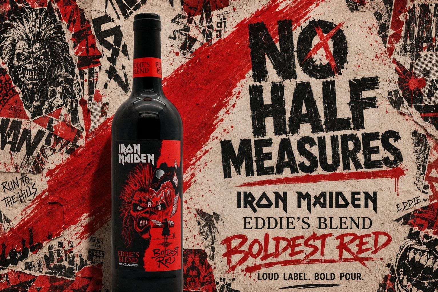Iron Maiden Eddie’s Blend Boldest Red