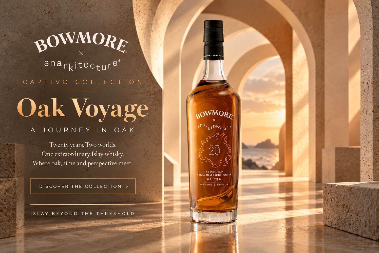 Bowmore Captivo Oak Voyage 20 Year Old Whisky