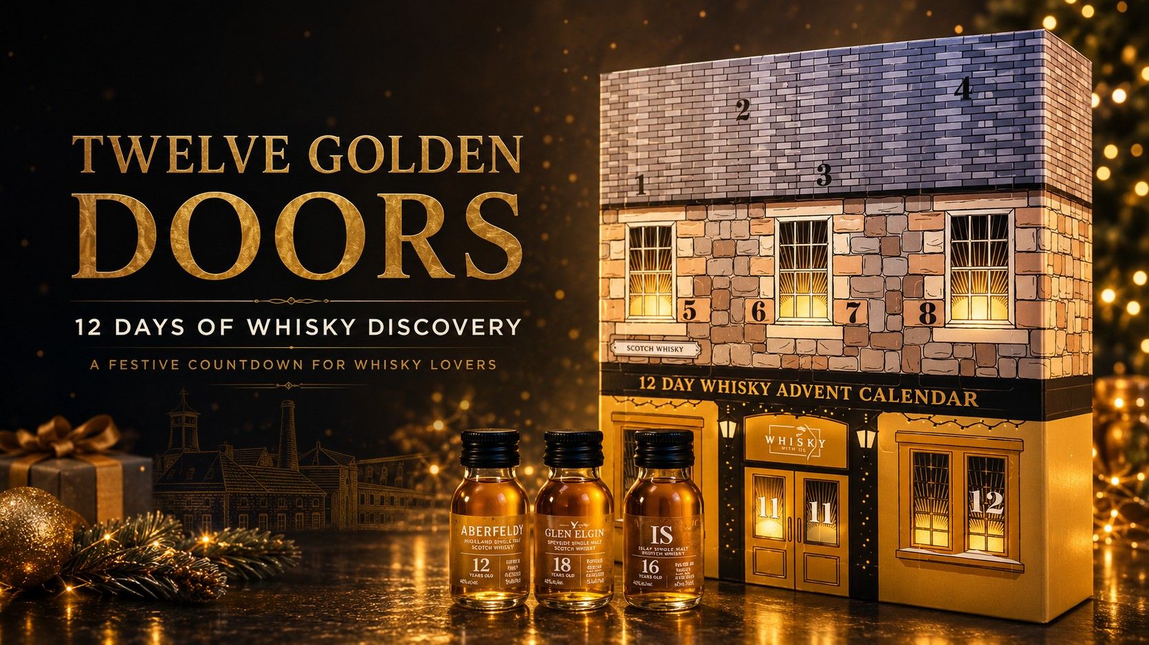 Scotch Whisky 2026 Edition 12 Day Advent Calendar