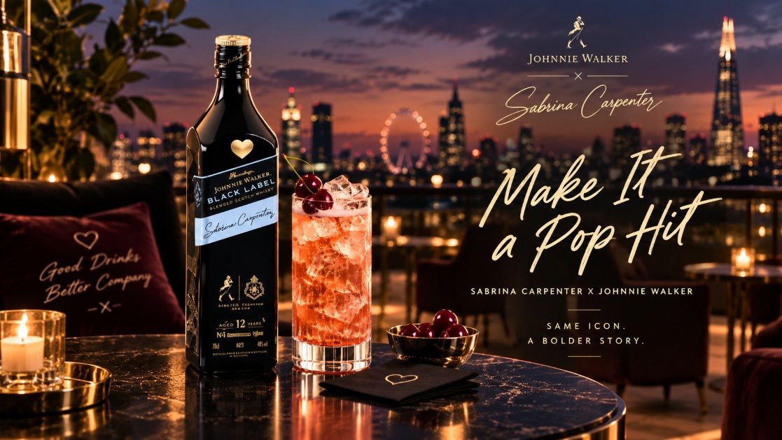 Johnnie Walker Sabrina Carpenter Black Label | New Limited Edition