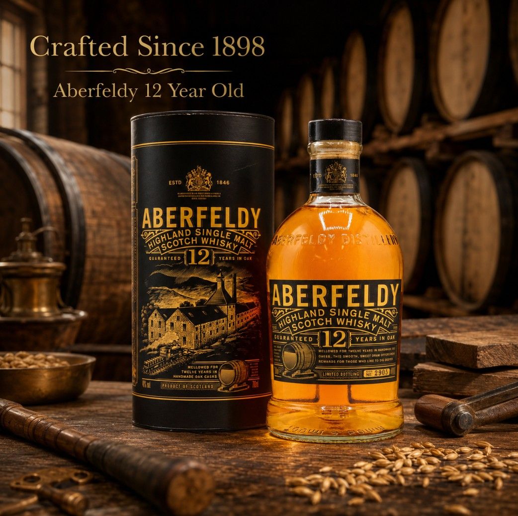 Aberfeldy 12 Year Old: The Honeyed Highland Single Malt Whisky