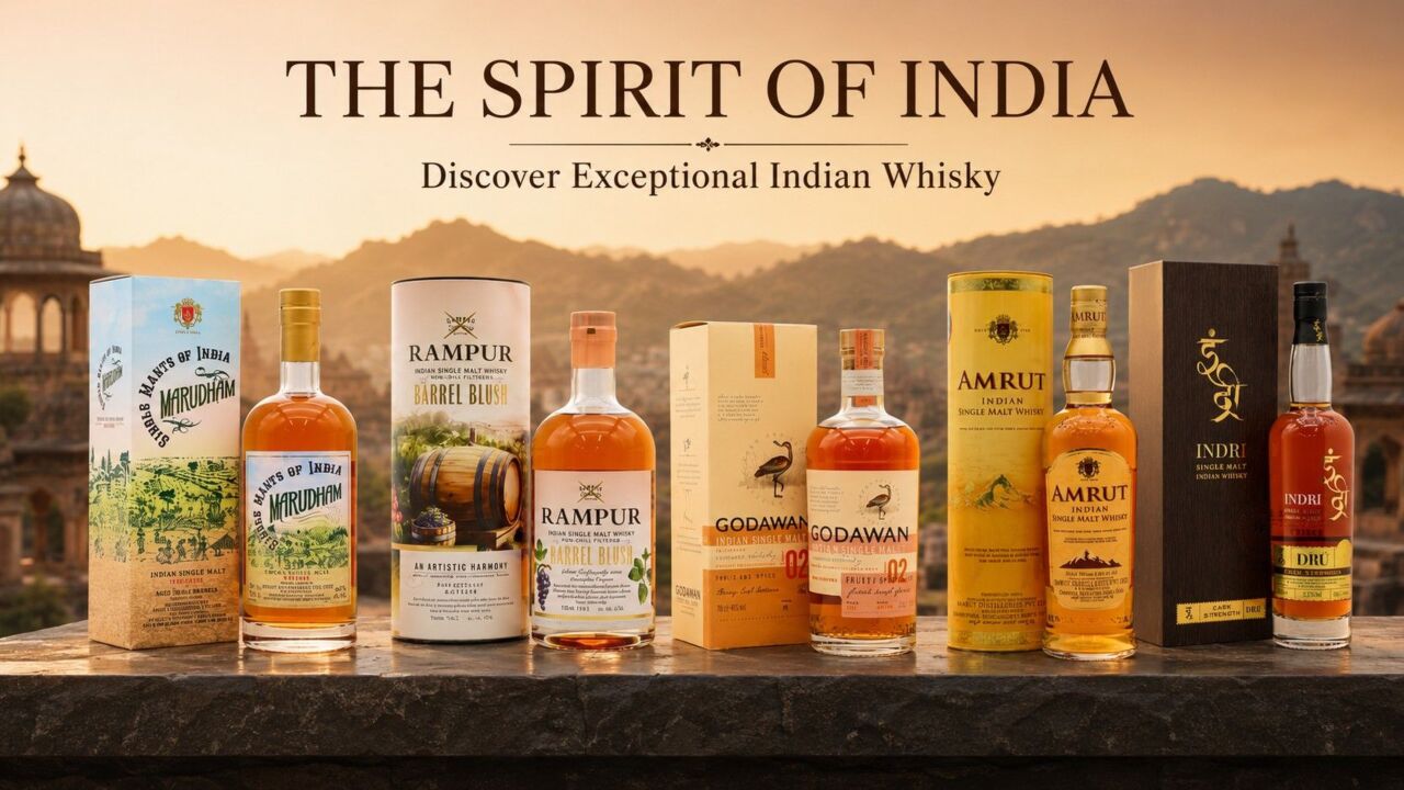 Indian Whisky: Explore Amrut, Paul John, Indri, Rampur and Godawan