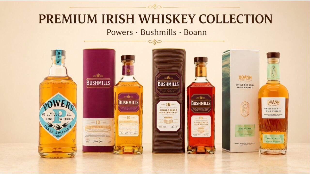 Irish Whiskey Selection