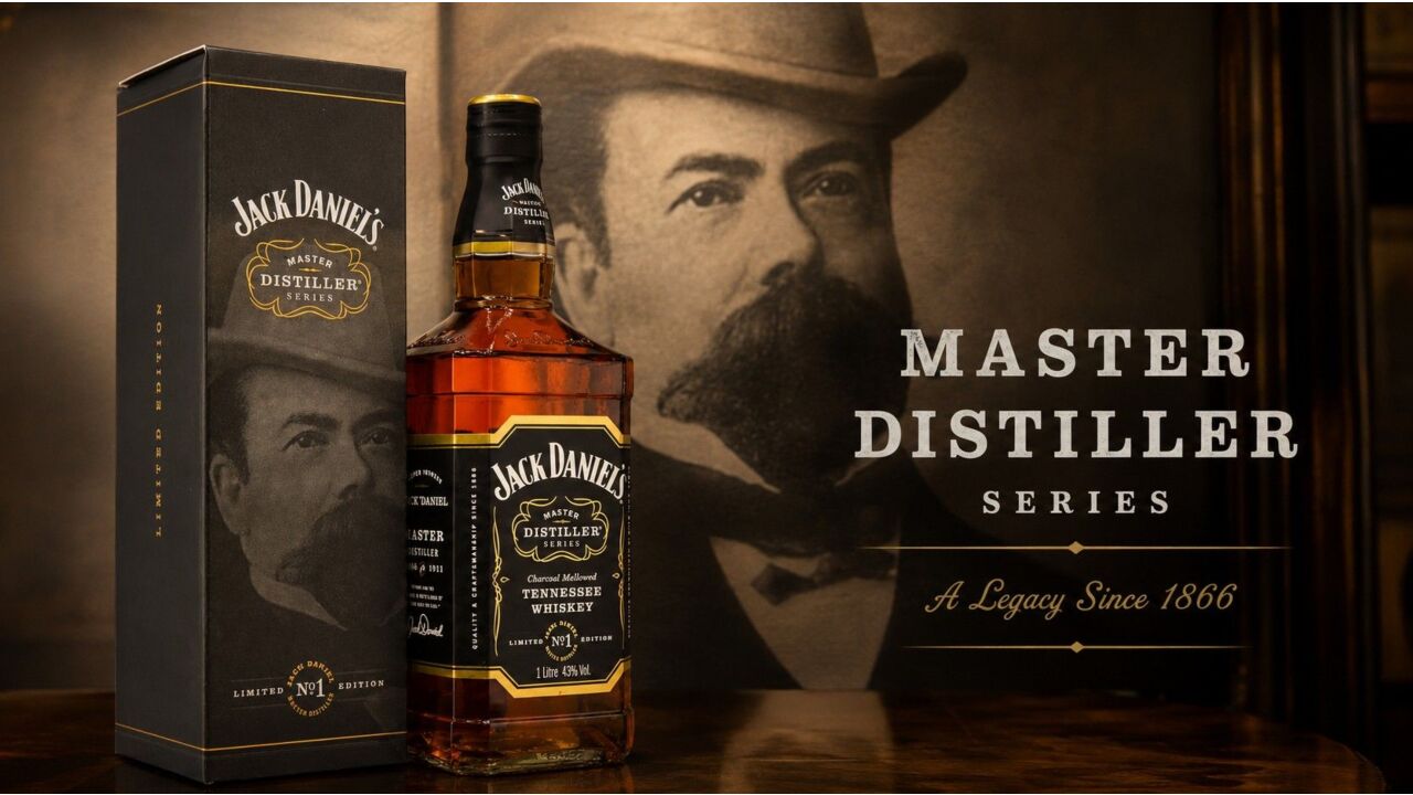 Jack Daniel’s Master Distiller Series Edition 1 is a collectible 1 litre Tennessee Whiskey created to honour Jasper Newton “Jack” Daniel