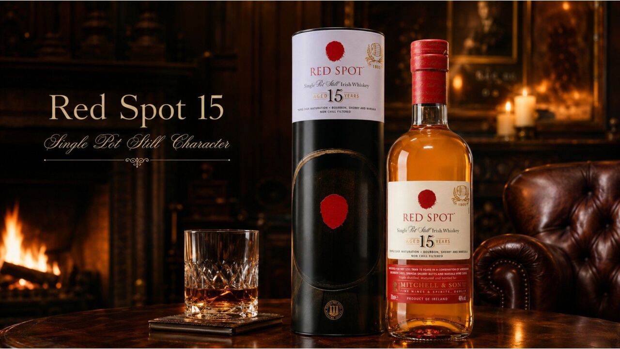 Red Spot 15 Year Old Single Pot Still Irish Whiskey bottle