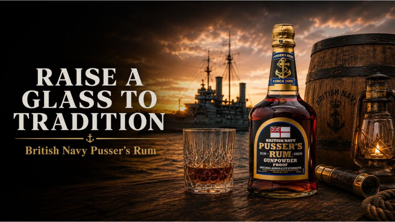 Pusser's Rum Gunpowder Proof