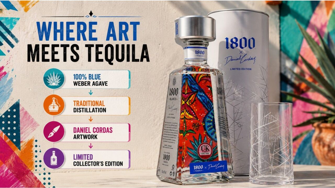 1800 Daniel Cordas Limited Edition Tequila