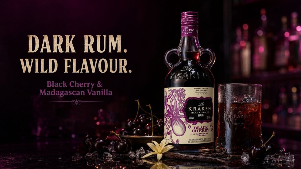 Kraken Black Cherry & Madagascan Vanilla Rum