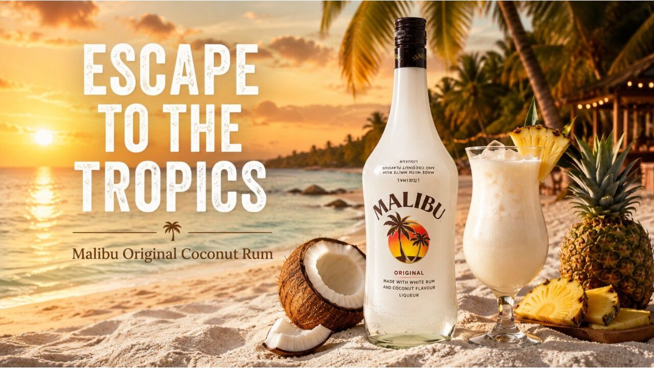 Malibu Coconut Rum Liqueur 1.5 Litre
