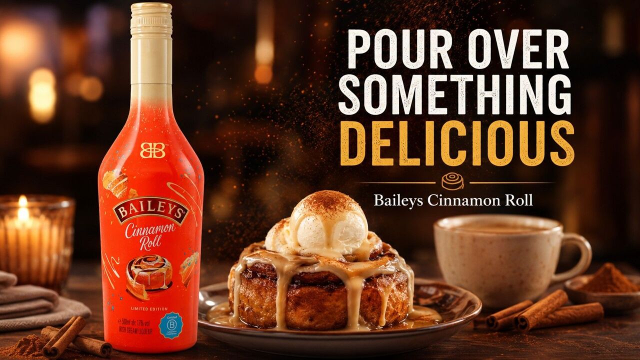 Baileys Cinnamon Roll Cream Liqueur