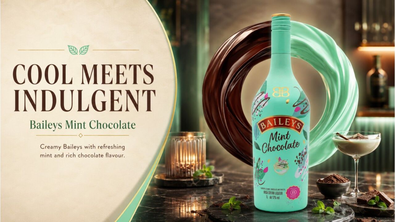Baileys Mint Chocolate Cream Liqueur 1 Litre