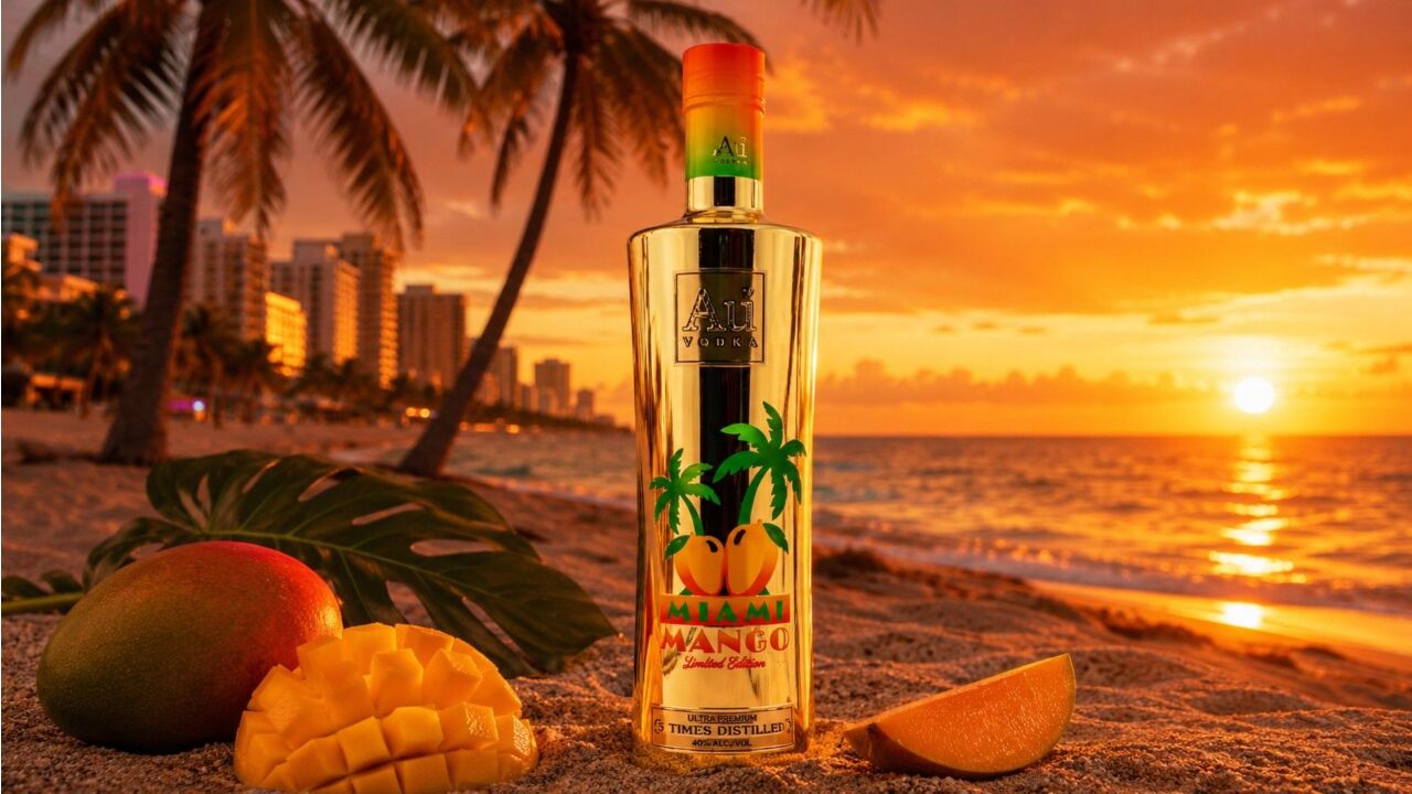 Au Limited Edition Miami Mango Vodka