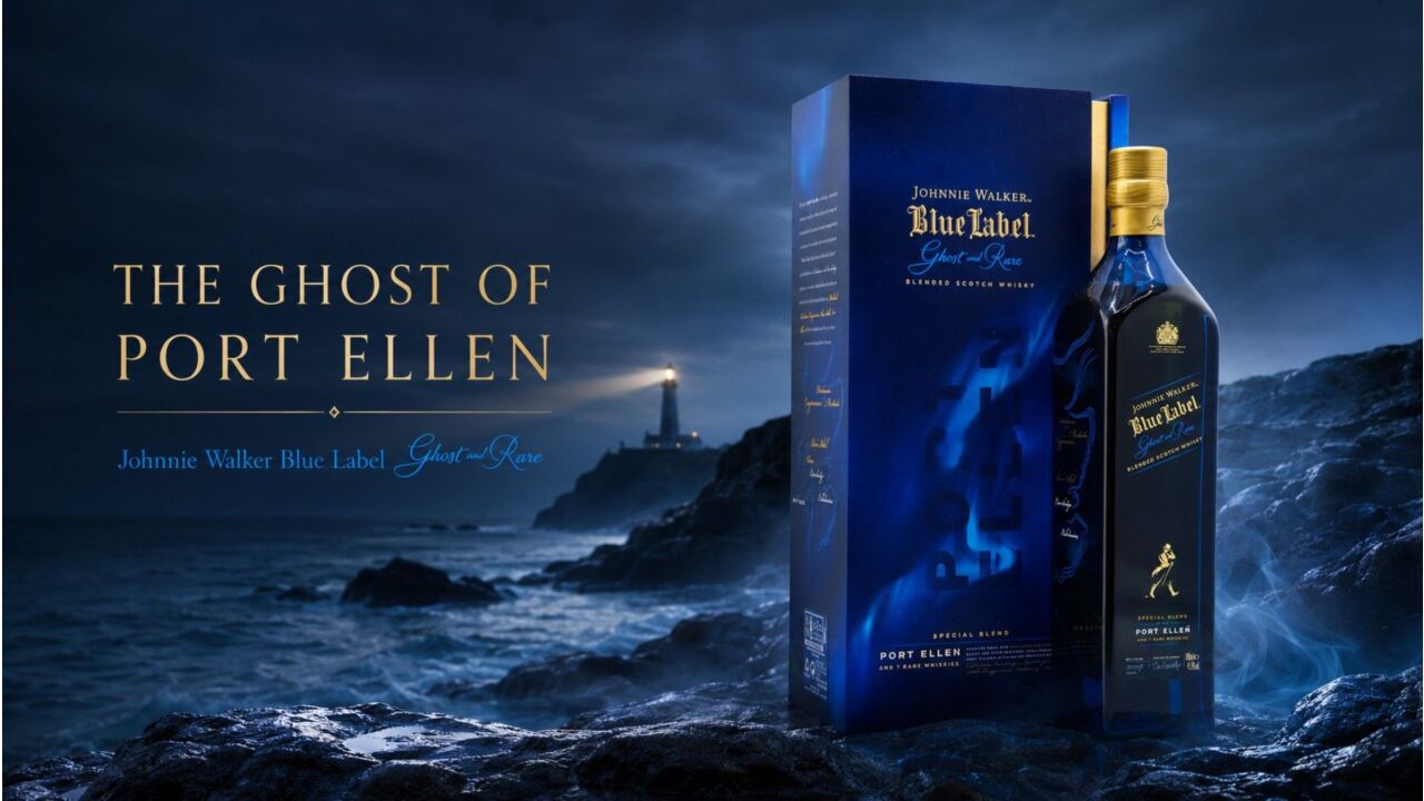 Johnnie Walker Blue Label Ghost and Rare Port Ellen
