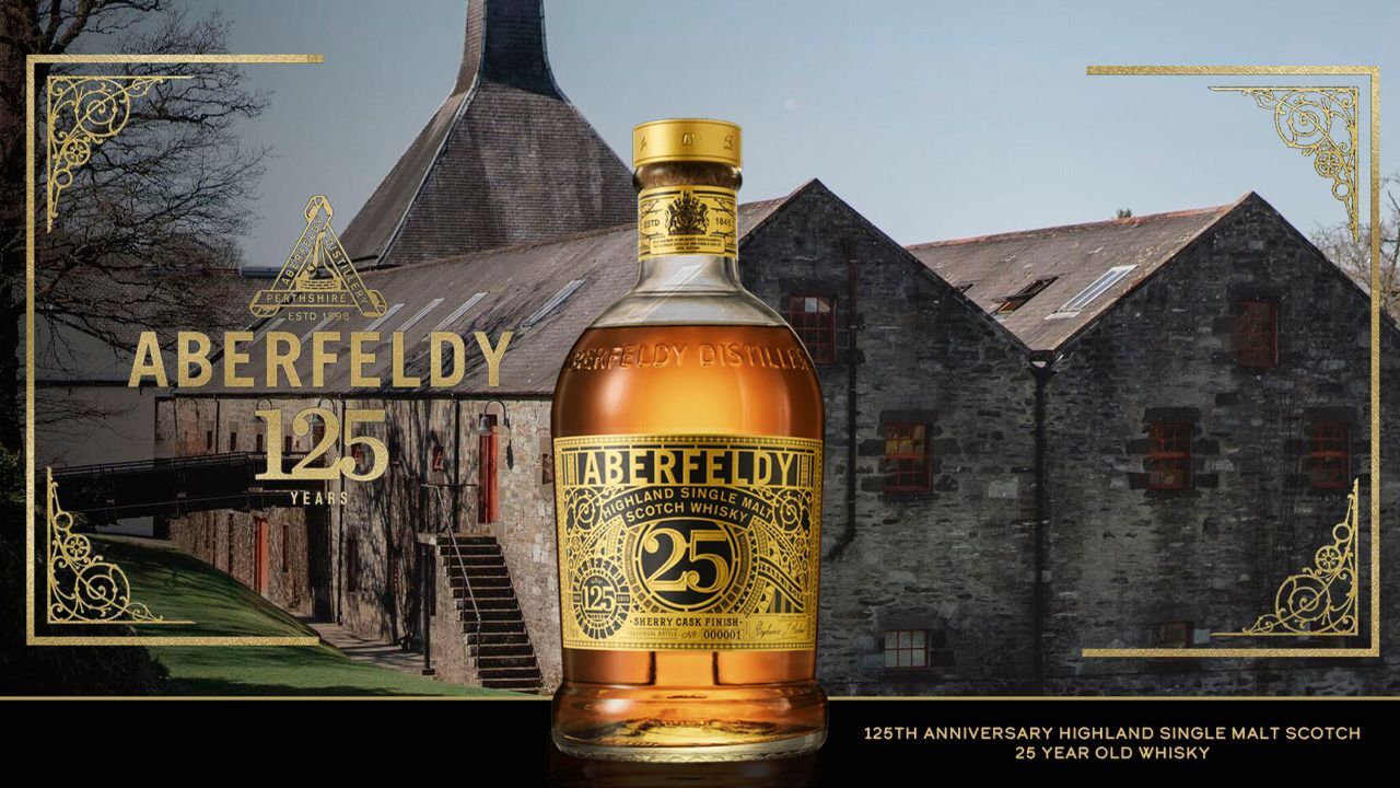 Aberfeldy 125th Anniversary Edition - 25 Year Old Highland Single Malt Whisky