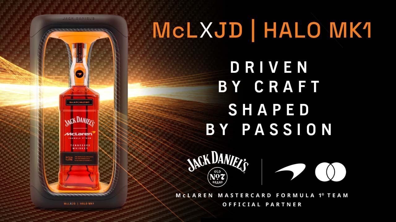 Jack Daniel's McLaren Formula 1 Team HALO MK1 2026 Edition Tennessee Whiskey