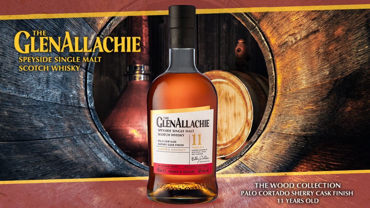 GlenAllachie 11 Year Old Palo Cortado Sherry Finish Single Malt Scotch Whisky
