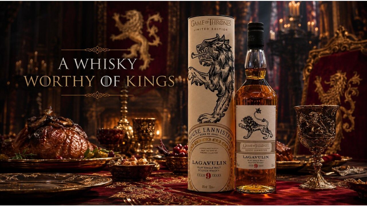 lagavulin 9 year single malt whisky