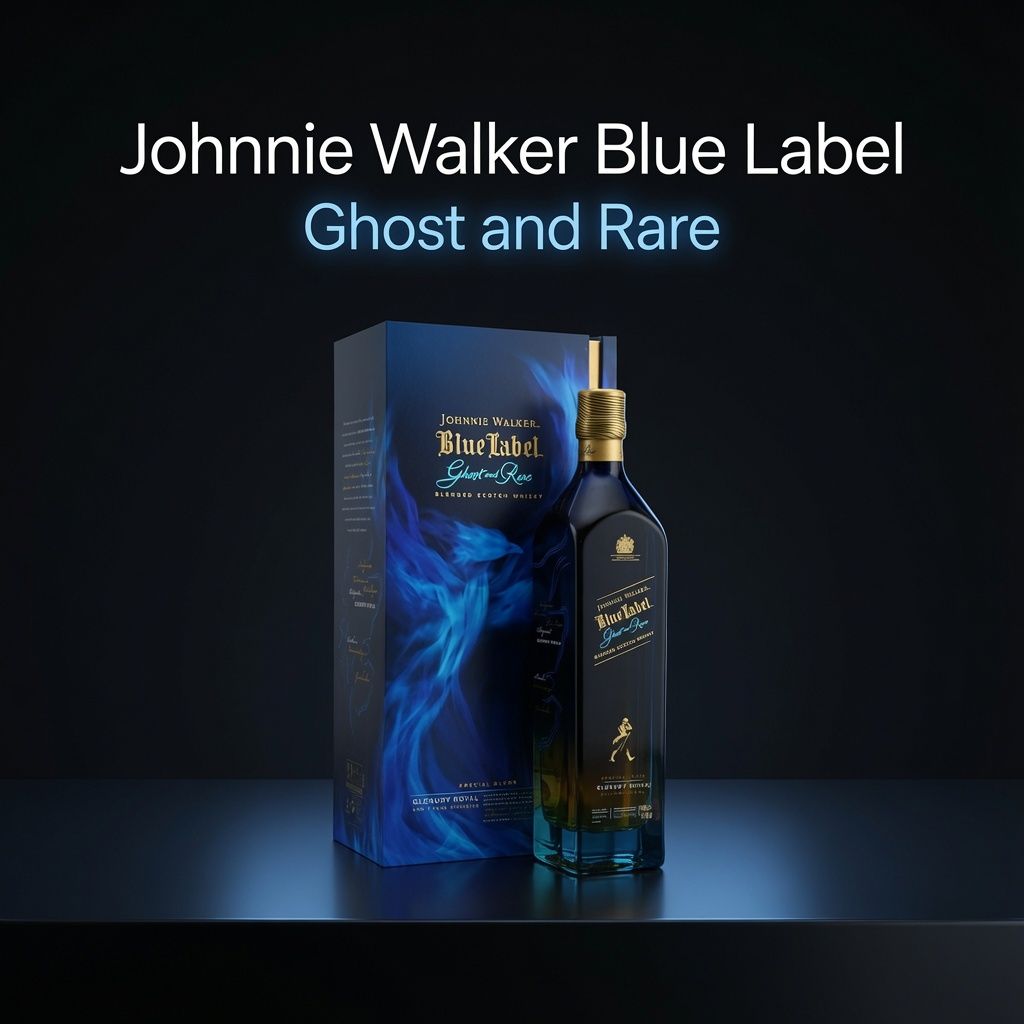 Blue Label Ghost and Rare – Glenury Royal