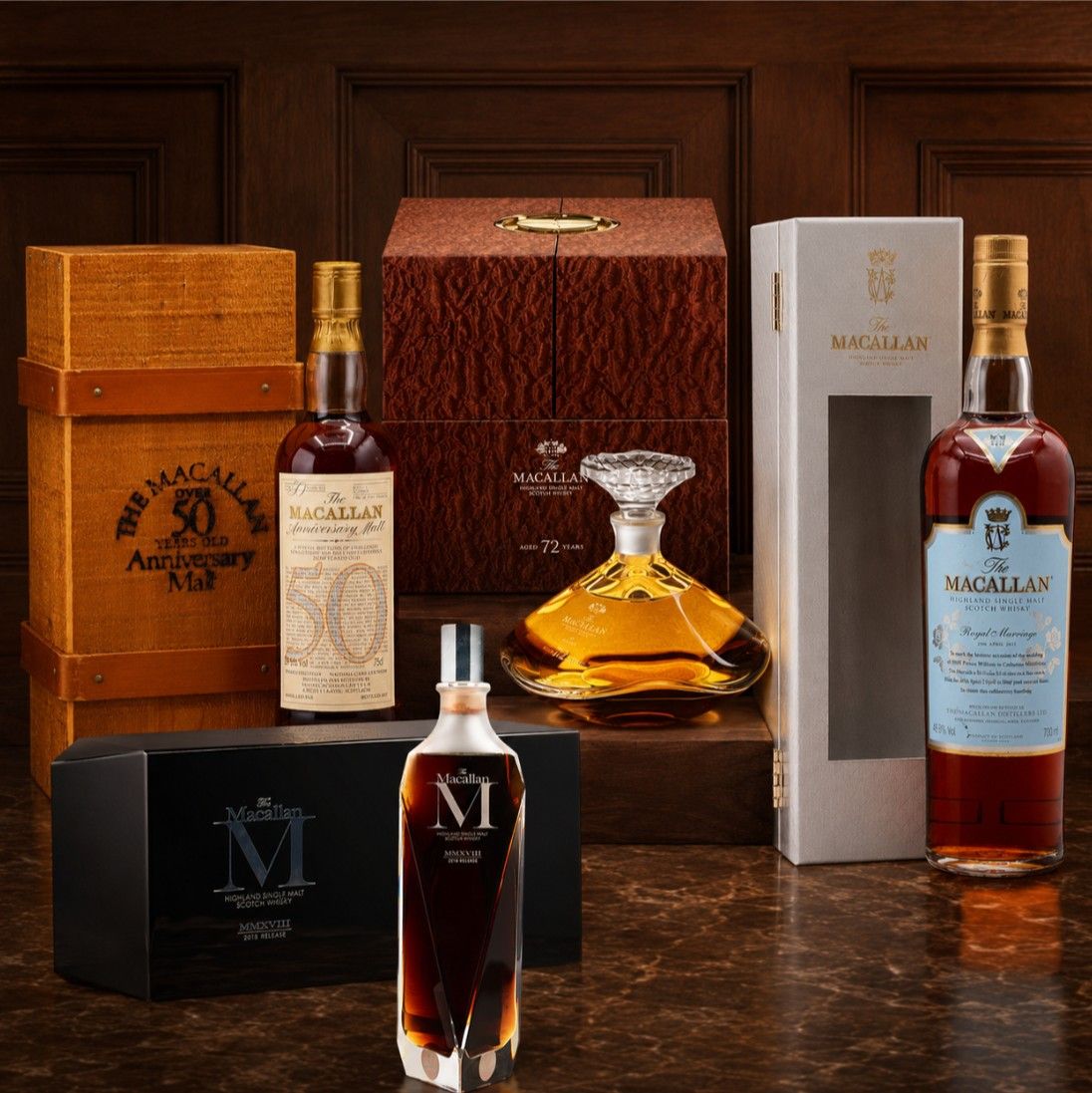 macallan brand whiskies