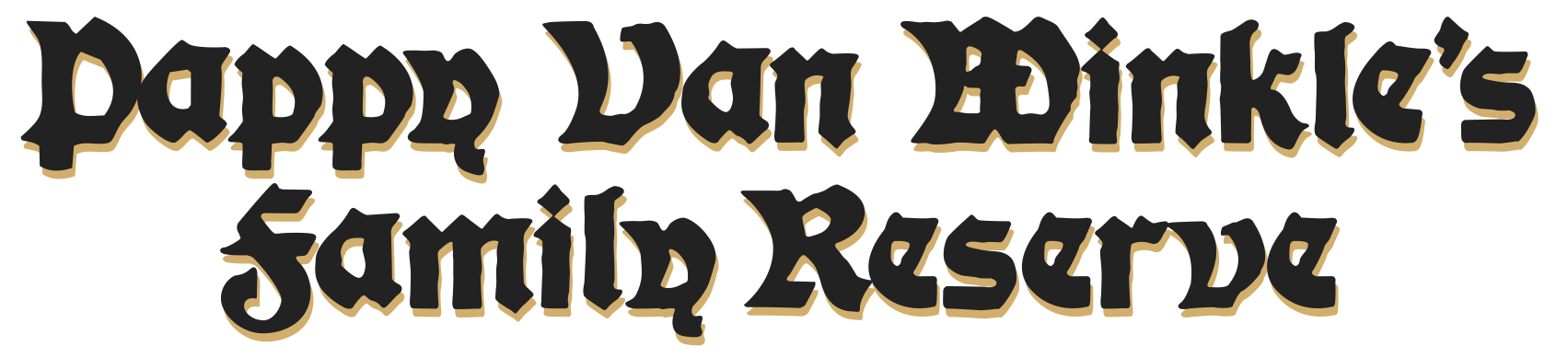 Pappy Van Winkle