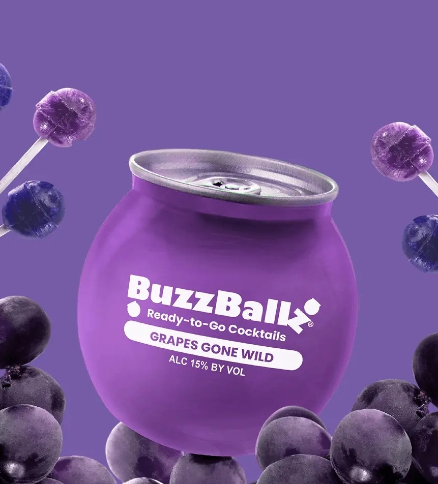 BuzzBallz Grapes Gone Wild Cocktail