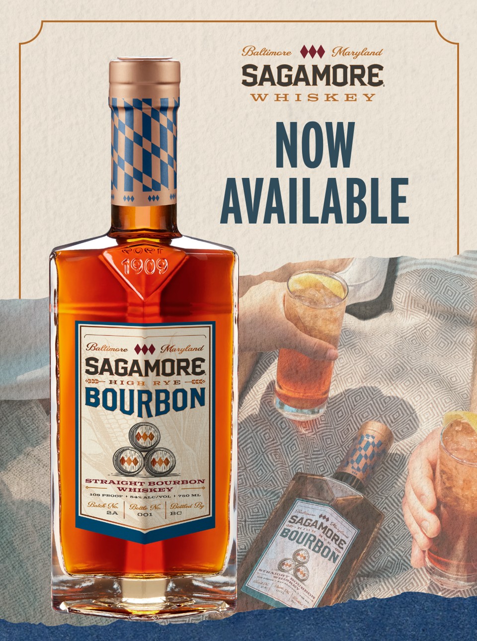 Sagamore High Rye Straight Bourbon Whiskey