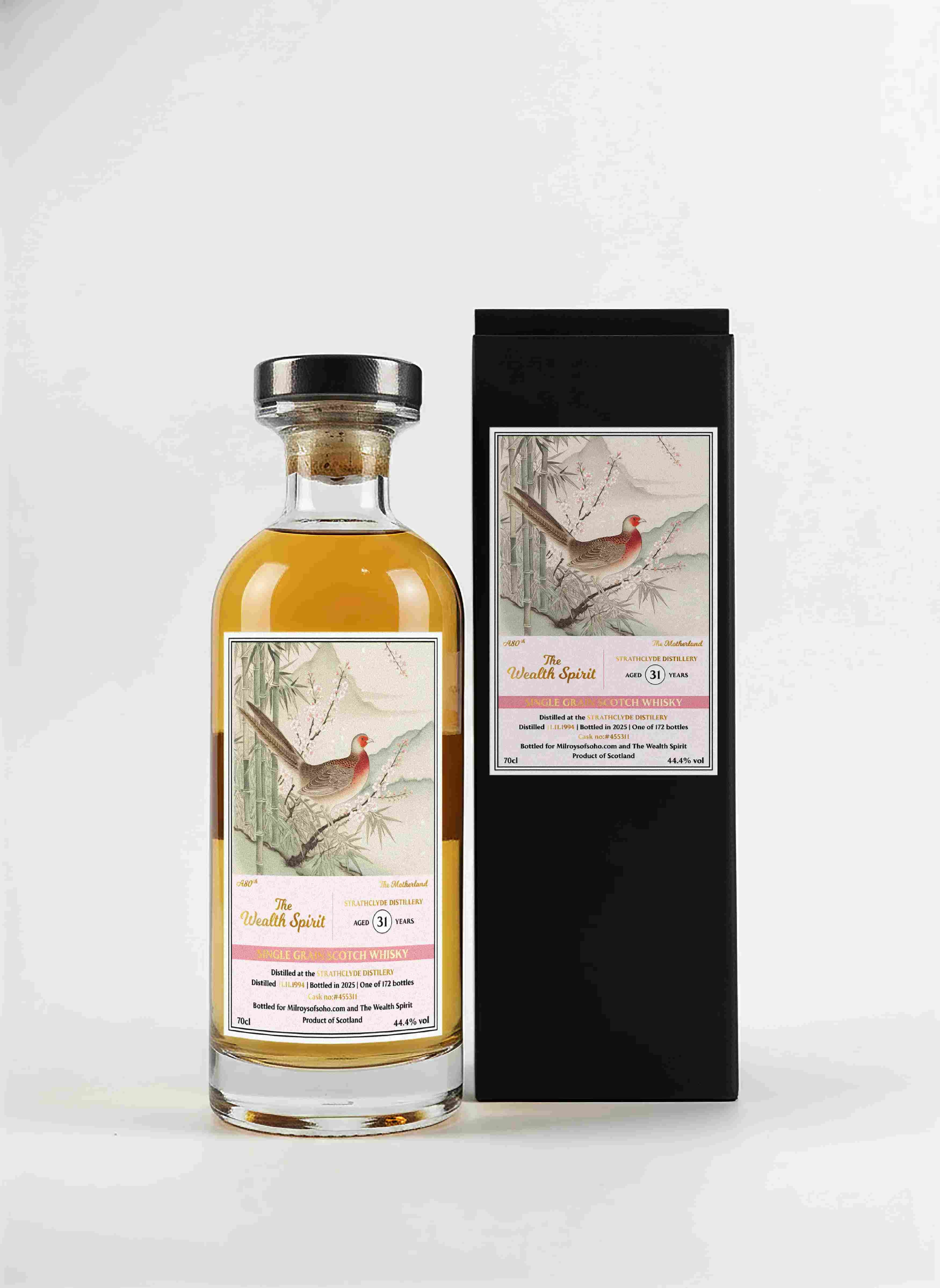 Strathclyde The Wealth Spirit - The Motherland - Single Cask 455311 31 Year Old Whisky