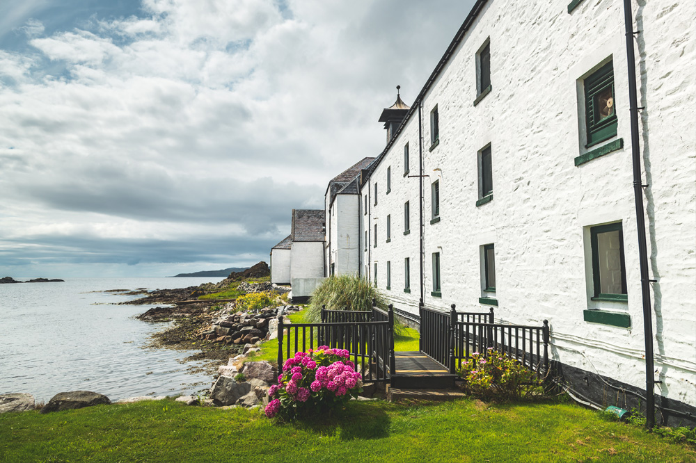 Known as the 'Queen of the Hebrides', Islay is famous for its bold and smoky whiskies, made from heavily peated barley.