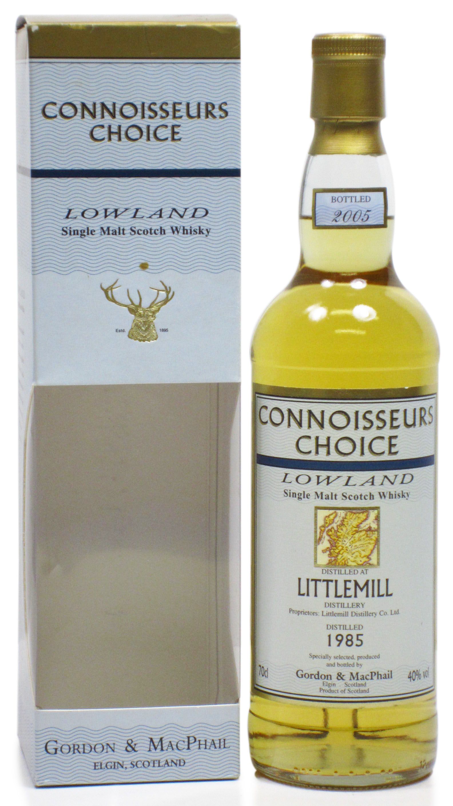 Littlemill (silent) Connoisseurs Choice Single Malt Scotch Whisky