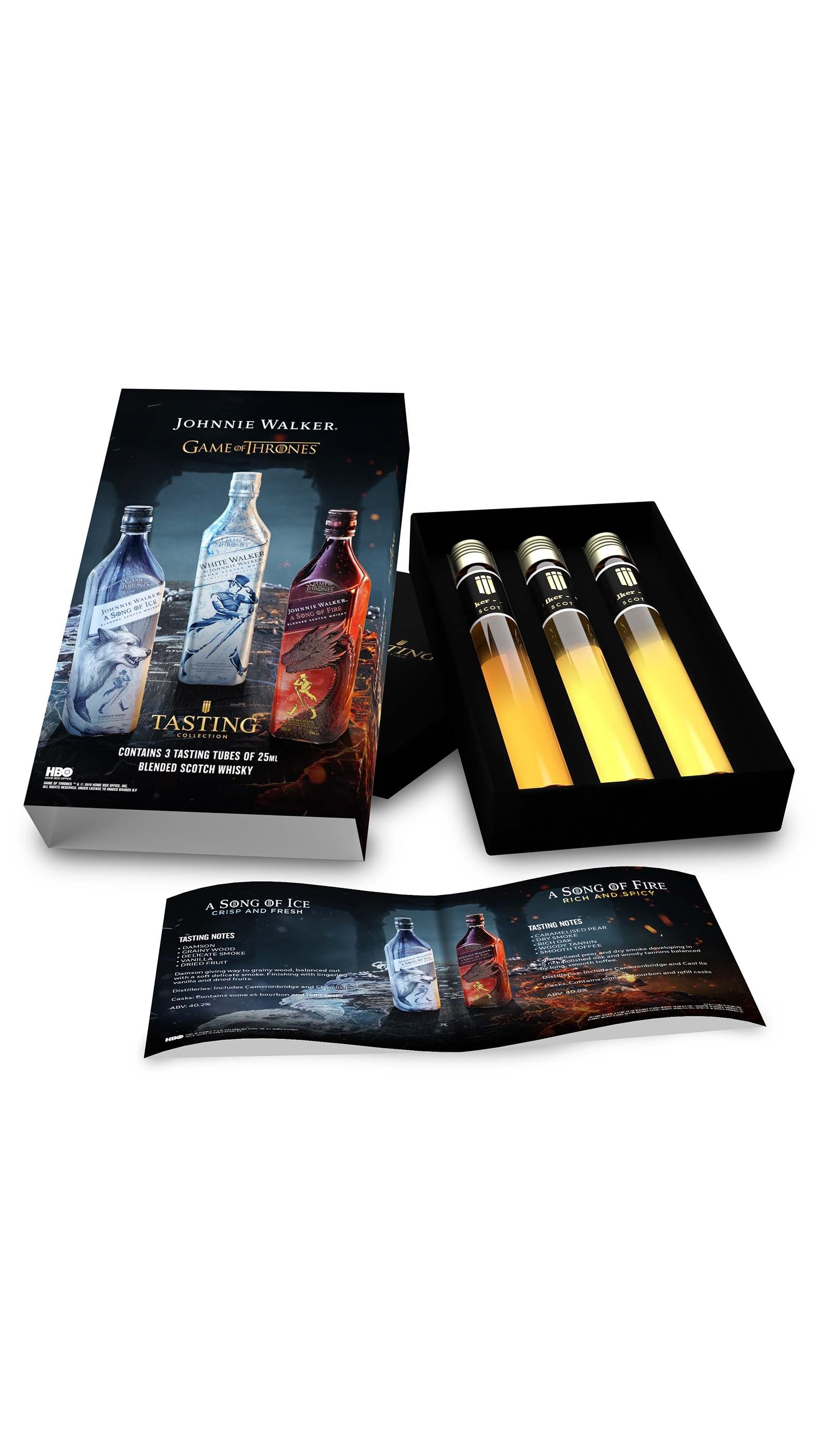 最新作売れ筋が満載 Johnnie Walker Gift Tasting Miniature - Thrones Of Game - ウイスキー
