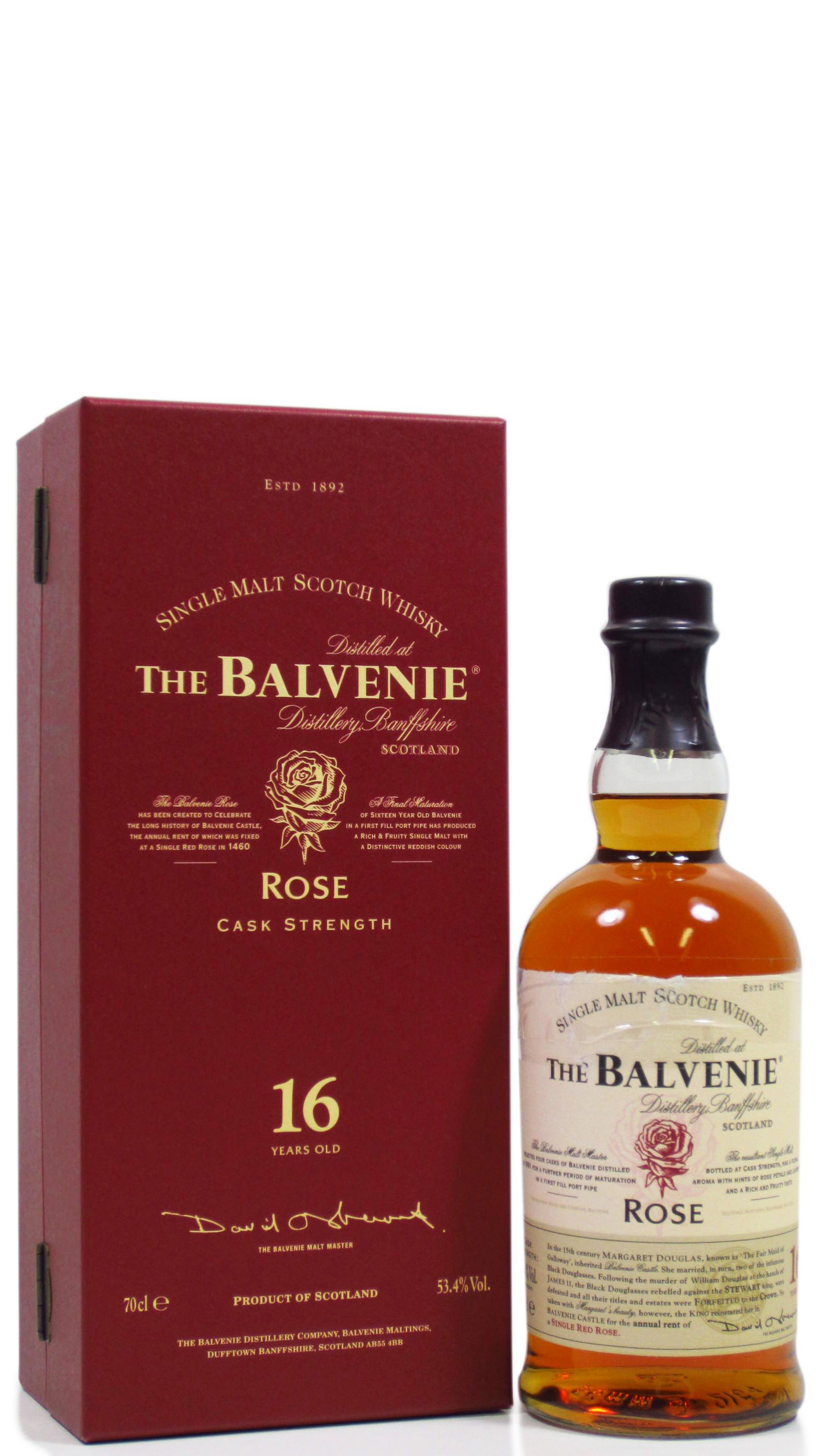 Balvenie Rose First Release 1st Bottling Single Malt Scotch Whisky