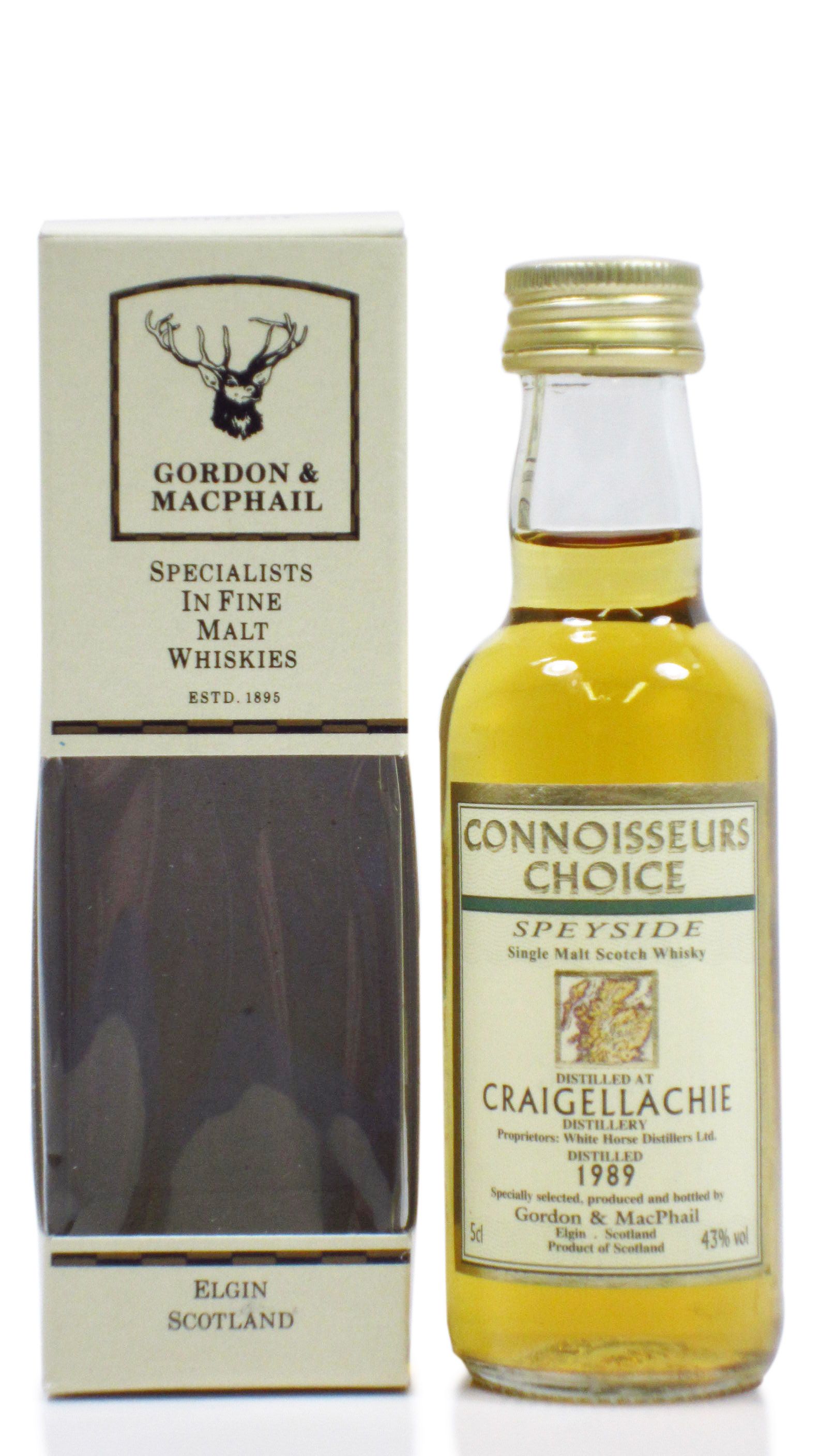 Craigellachie Connoisseurs Choice Single Malt Scotch Whisky Miniature