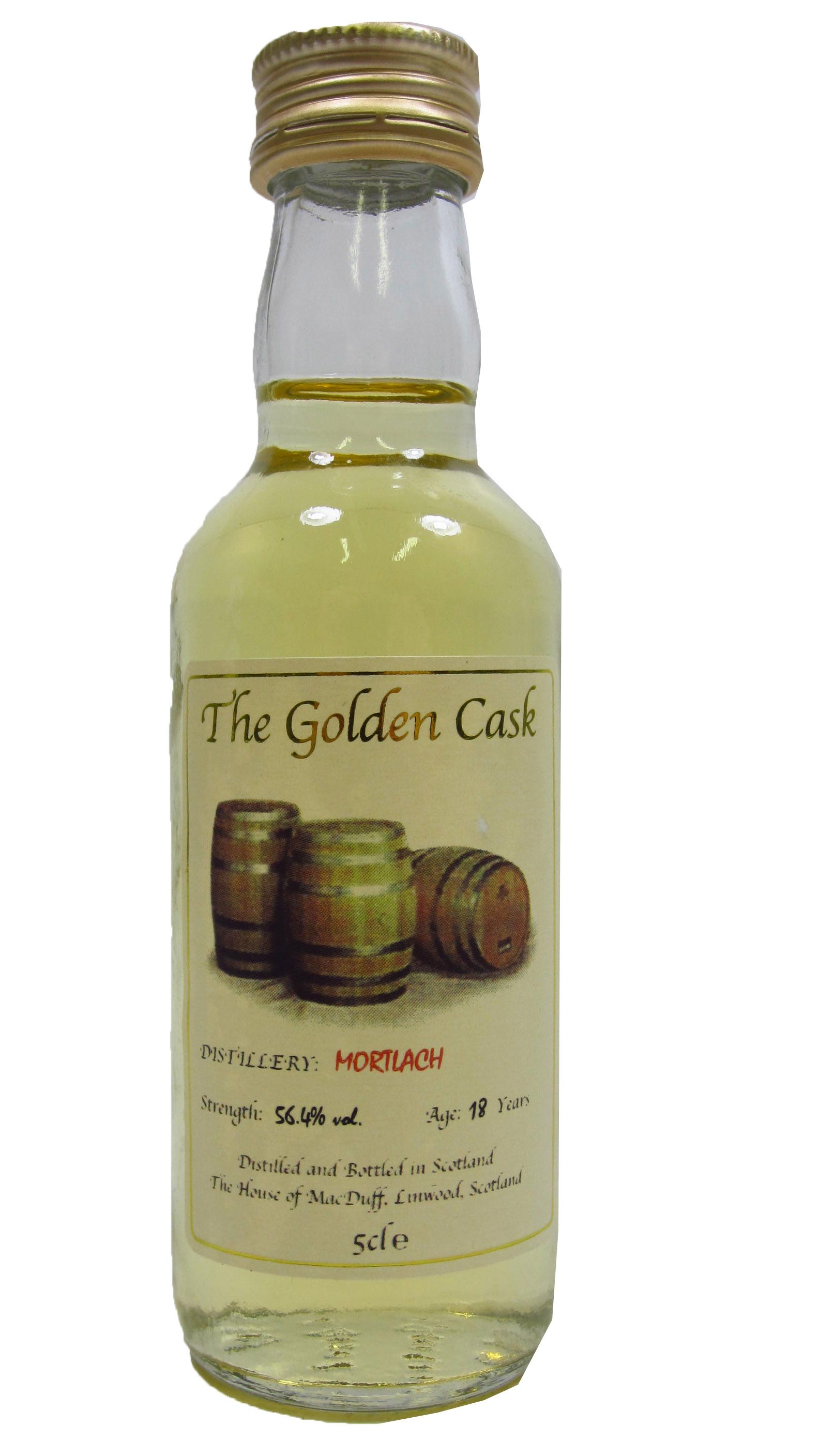 Mortlach The Golden Cask Whisky Miniature
