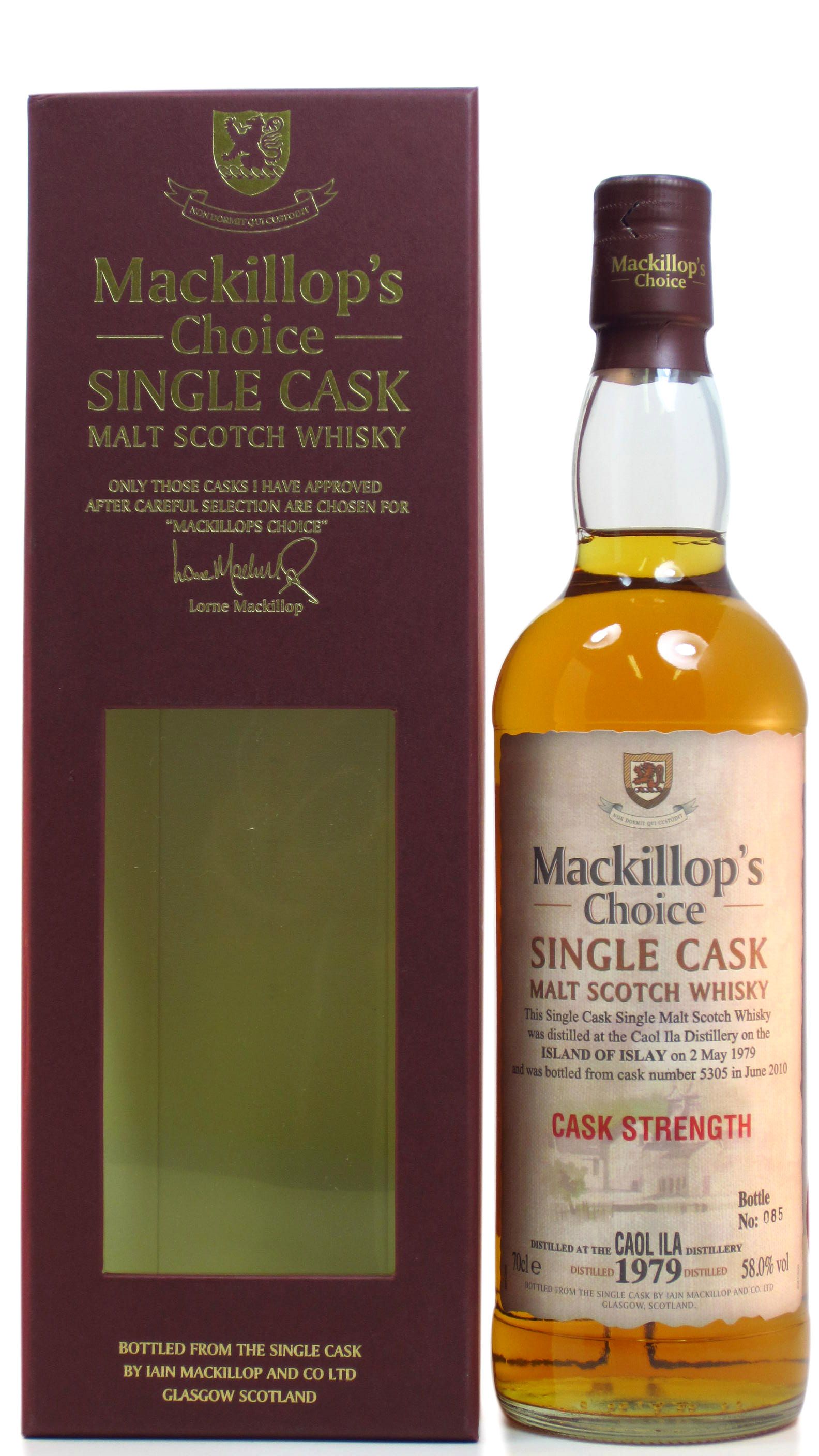 Caol Ila Mackillop's Choice Single Malt Scotch Whisky